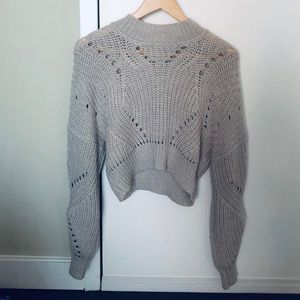 Aritzia Wilfred Cropped Sweater